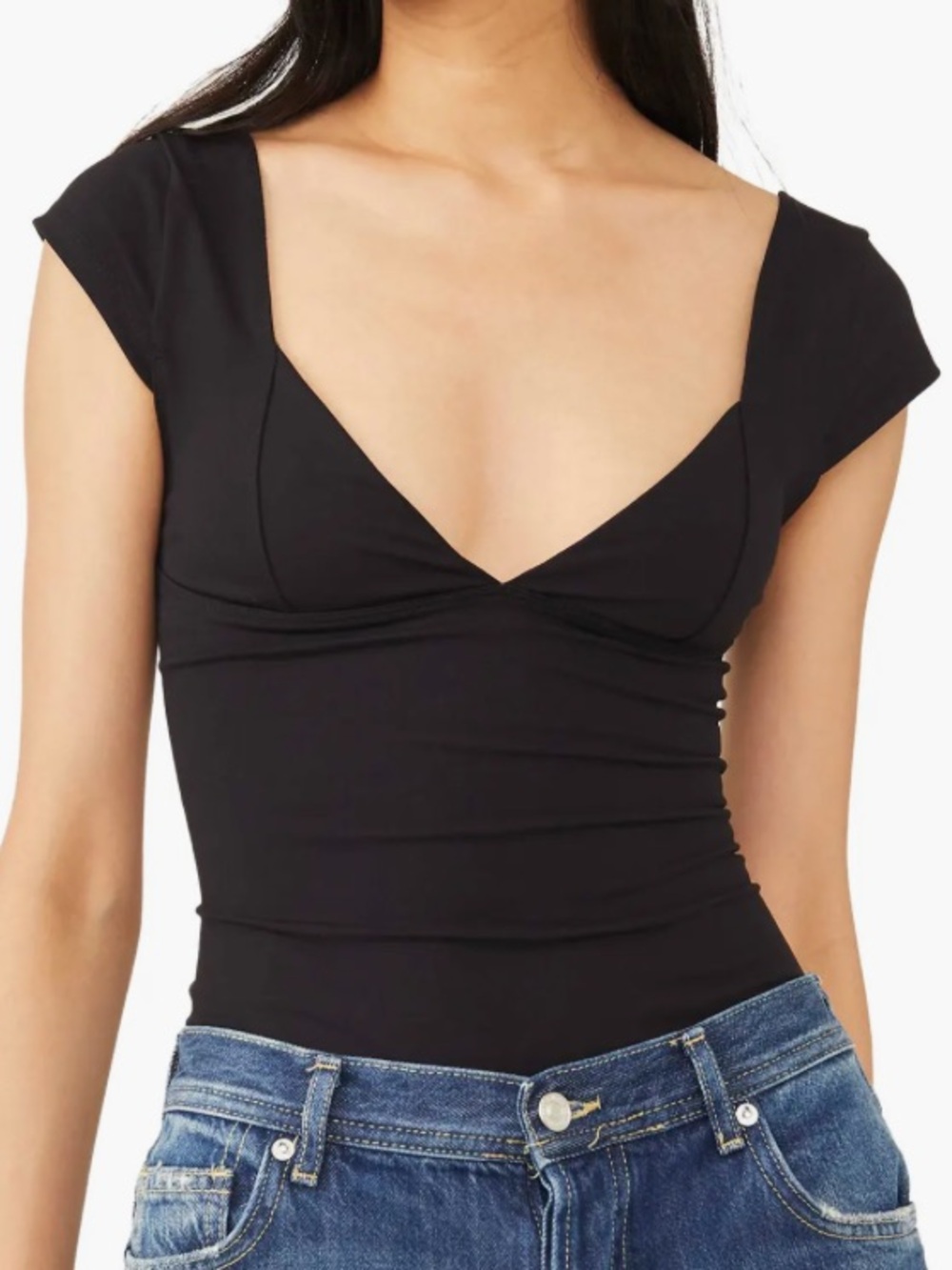 FREE PEOPLE Duo Corset Top